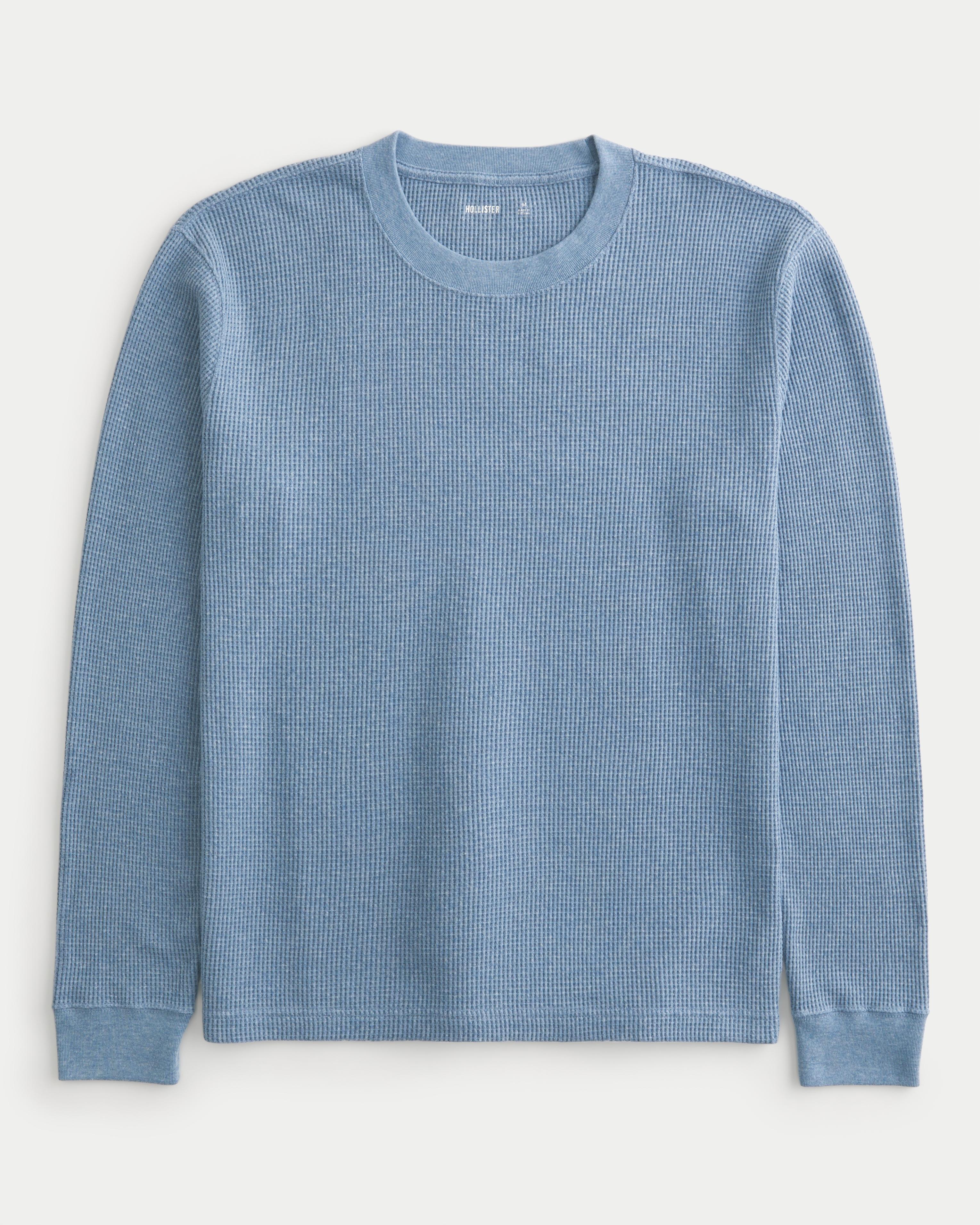 Long-Sleeve Thermal Crew T-Shirt Product Image