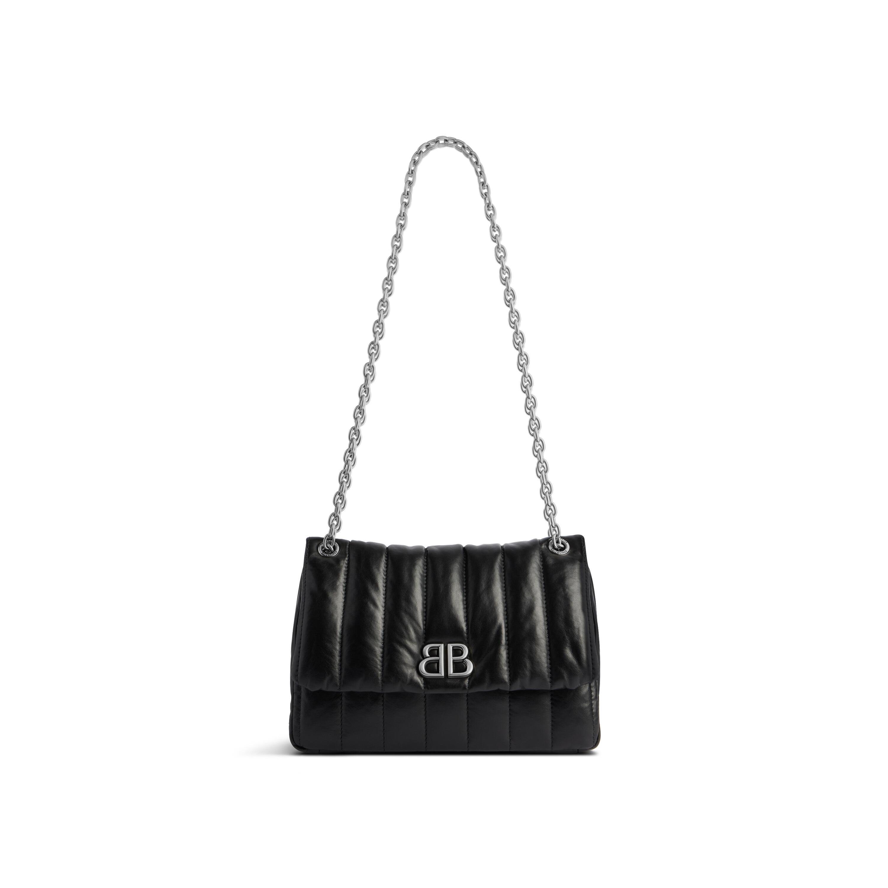 Women's Monaco Mini Bag Quilted  in Black Product Image