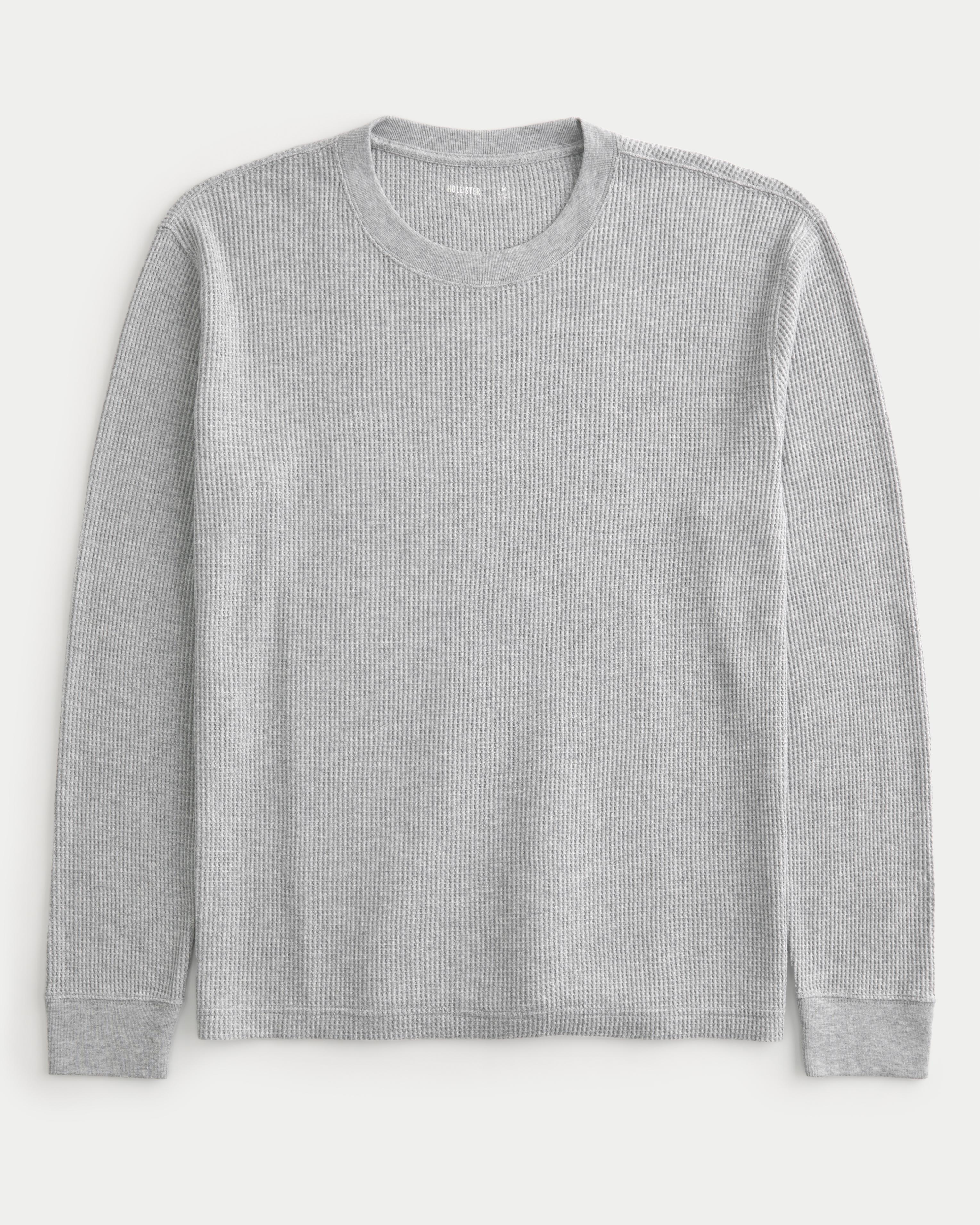 Long-Sleeve Thermal Crew T-Shirt Product Image