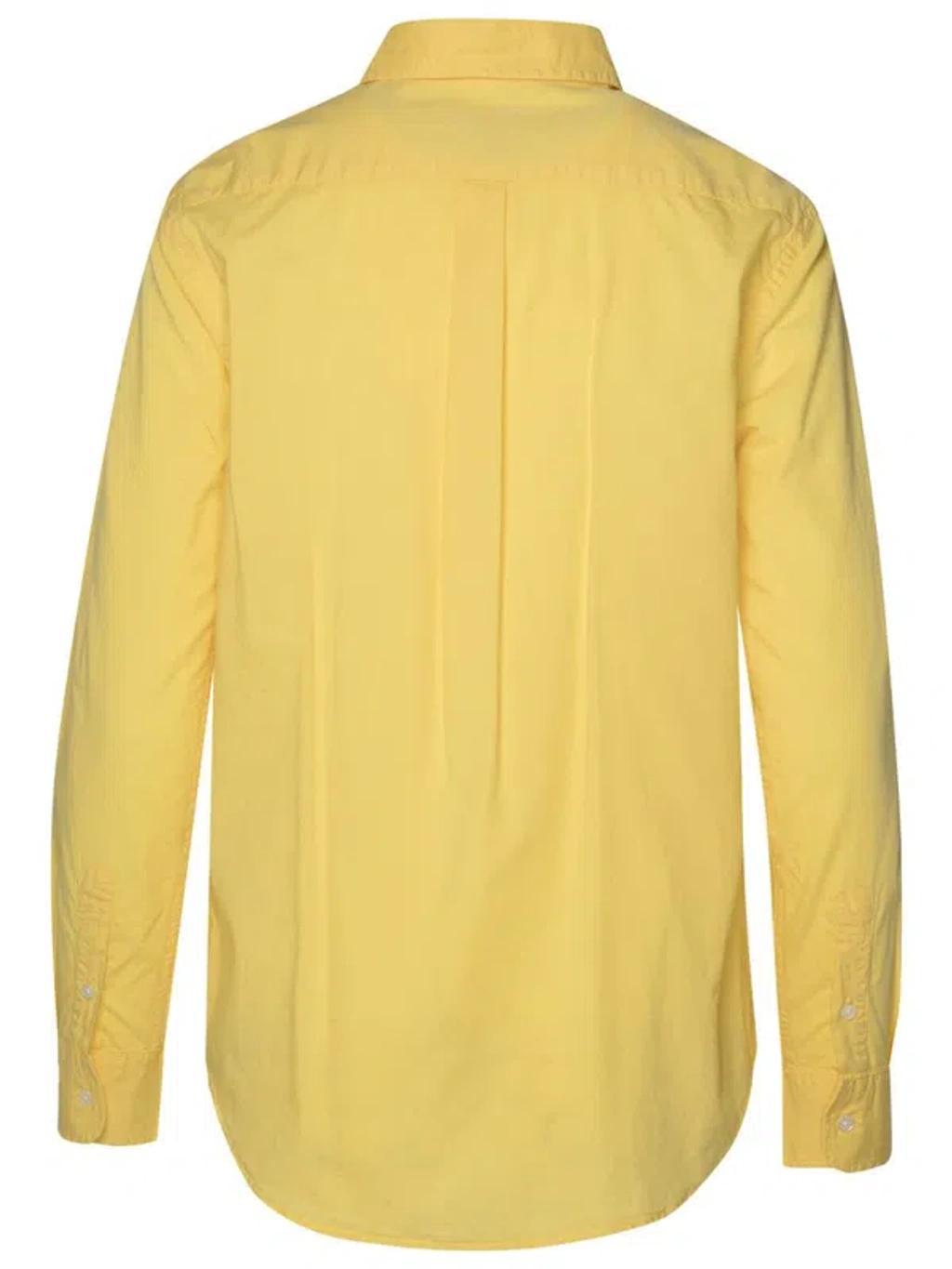 Yellow Cotton Shirt Product Image