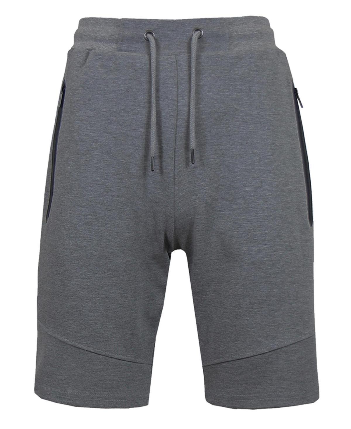 Wicked Stitch Mens Slim Fit Tech Fleece Performance Active Jogger Shorts Product Image