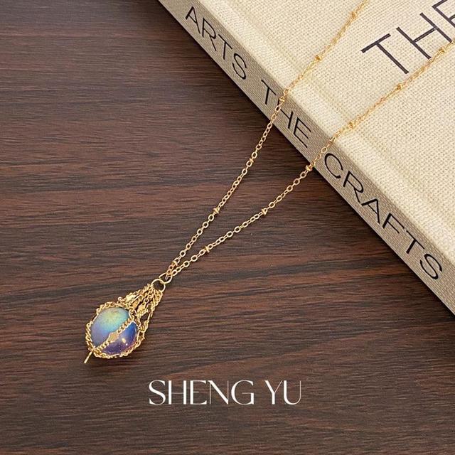 Planet Pendant Necklace Product Image