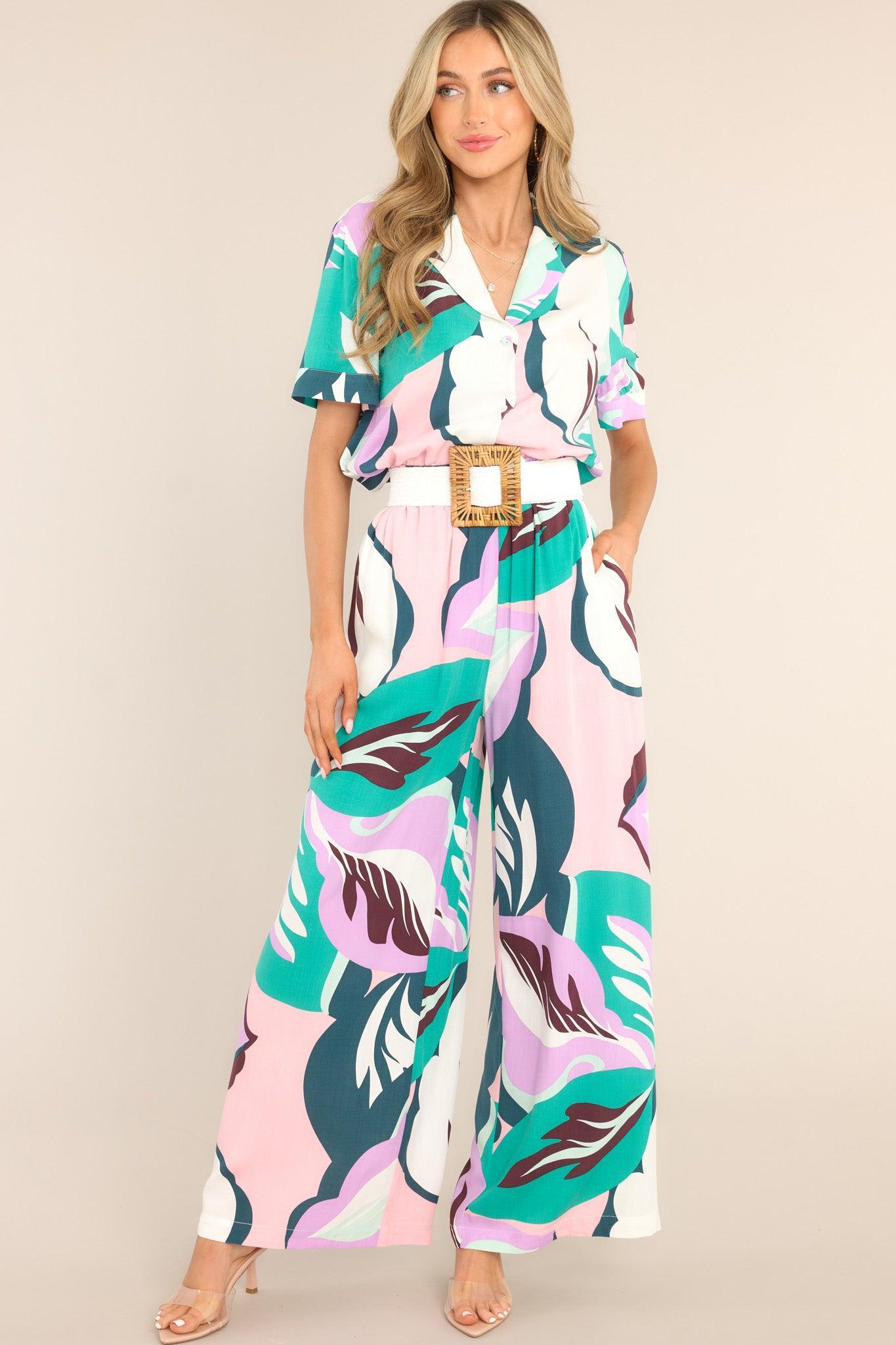 MINKPINK Brisa Marina Pants Print Product Image