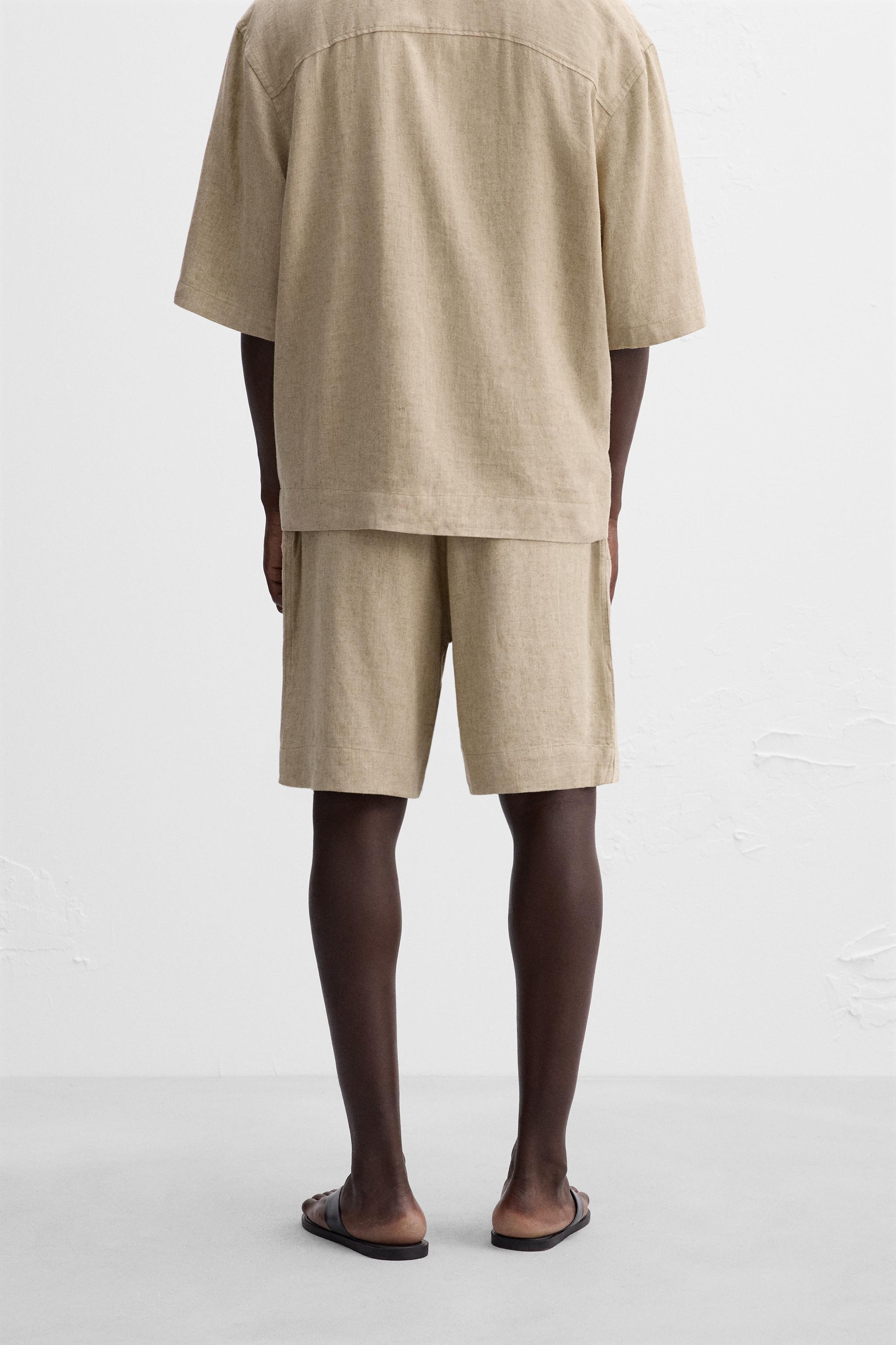 LINEN - VISCOSE SHORTS Product Image