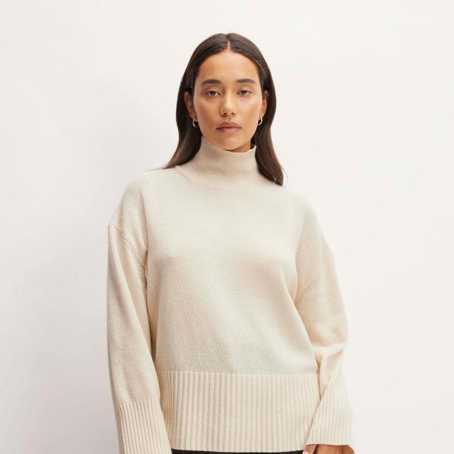 Womens Cashmere Oversized Turtleneck Sweater by Everlane Product Image