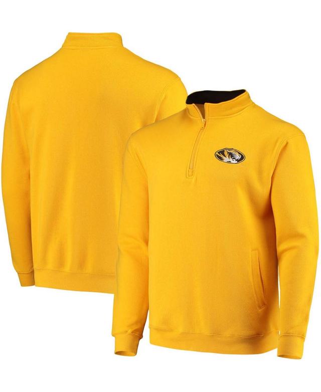 Mens Colosseum Gold Missouri Tigers Tortugas Logo Quarter-Zip Jacket Product Image