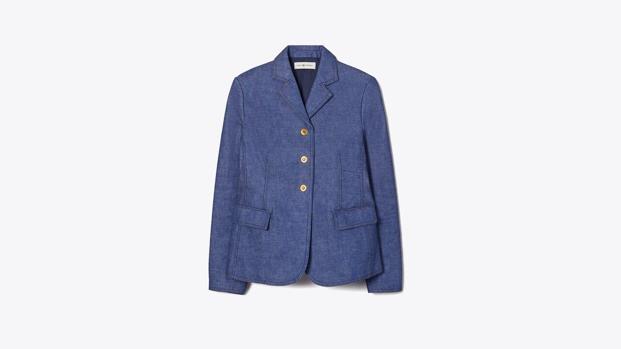 Raw Denim Blazer product image