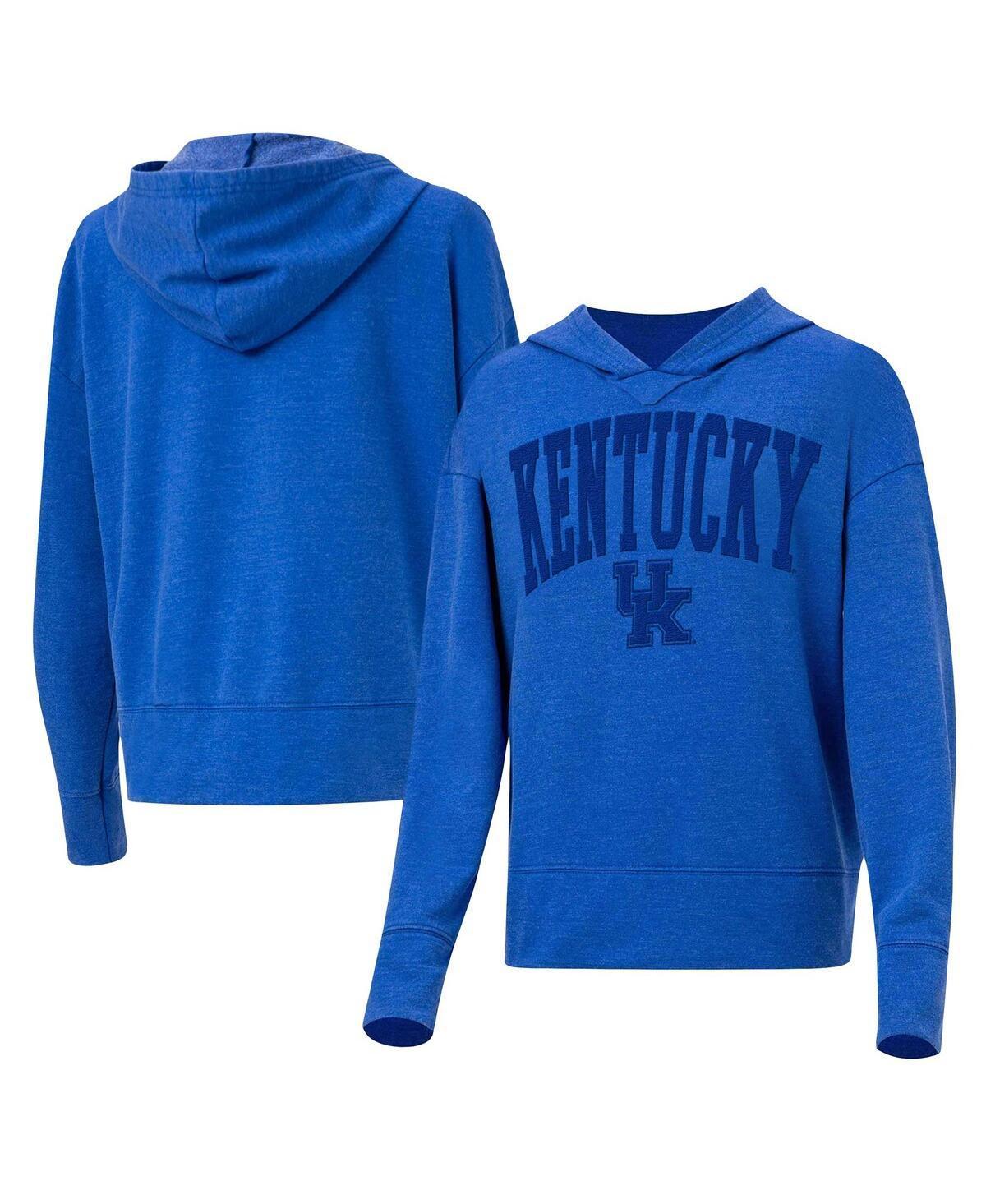 Womens Concepts Sport Royal Kentucky Wildcats Volley Long Sleeve Hoodie T-Shirt Product Image