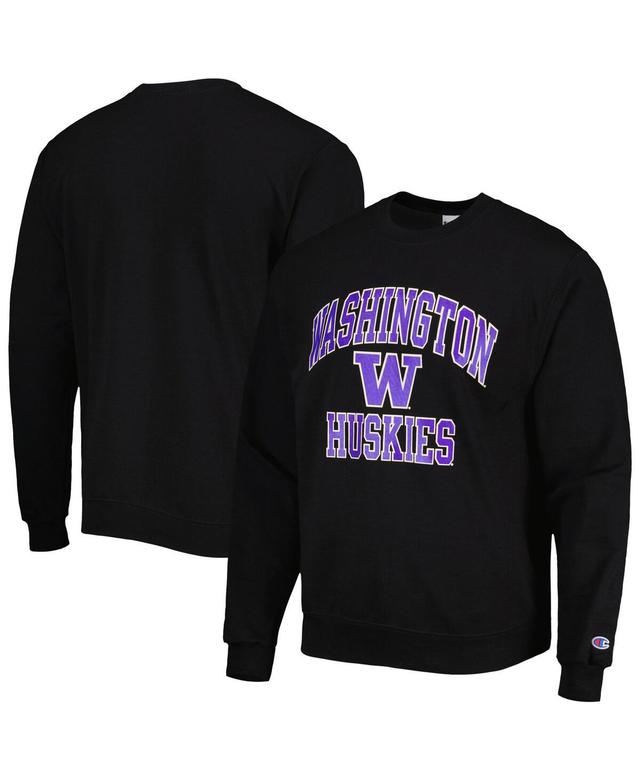 Mens Champion Washington Huskies High Motor Pullover Sweatshirt Product Image