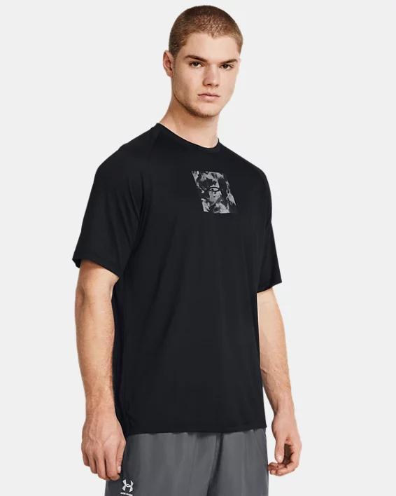 Men's UA Tech™ Print Fill Short Sleeve Product Image