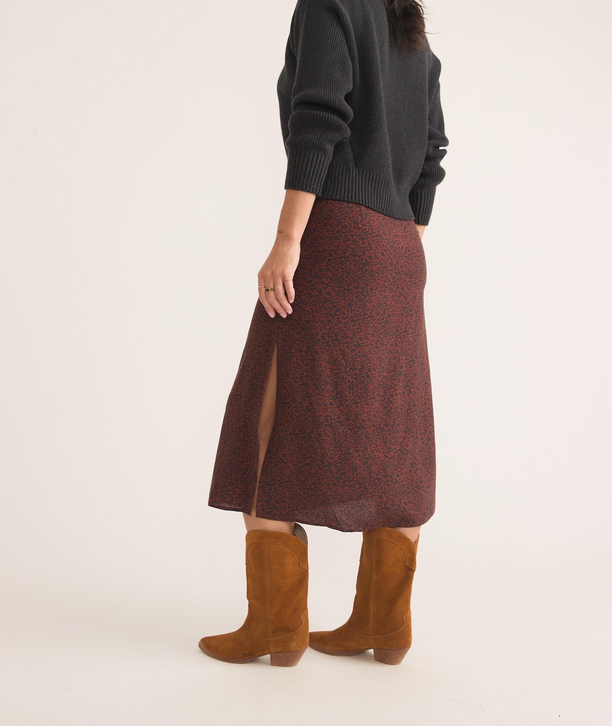 Ryan Midi Slip Skirt Product Image