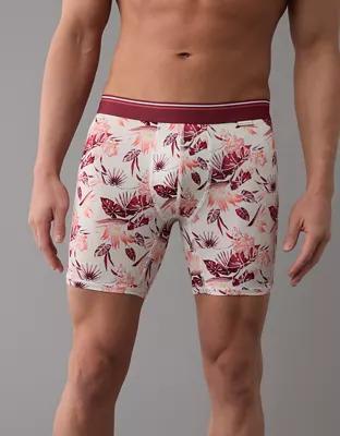 AEO Men's Floral 6" Ultra Soft Boxer Brief Product Image