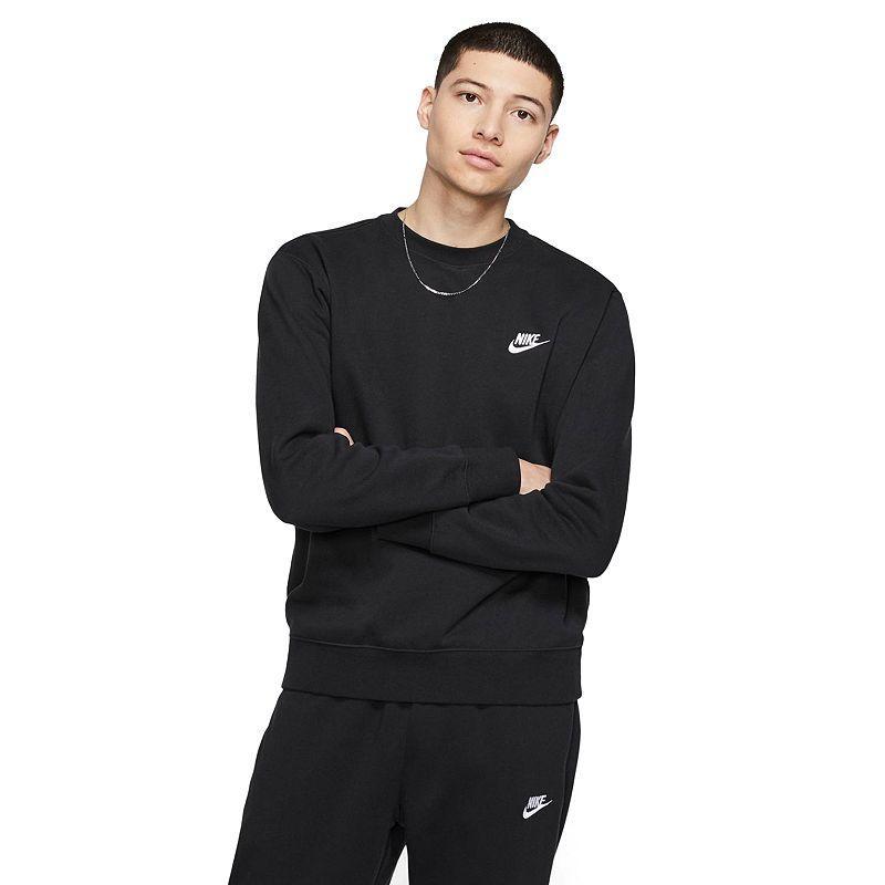 Nike Mens Club Fleece Crew Sweatshirt - Sail Product Image