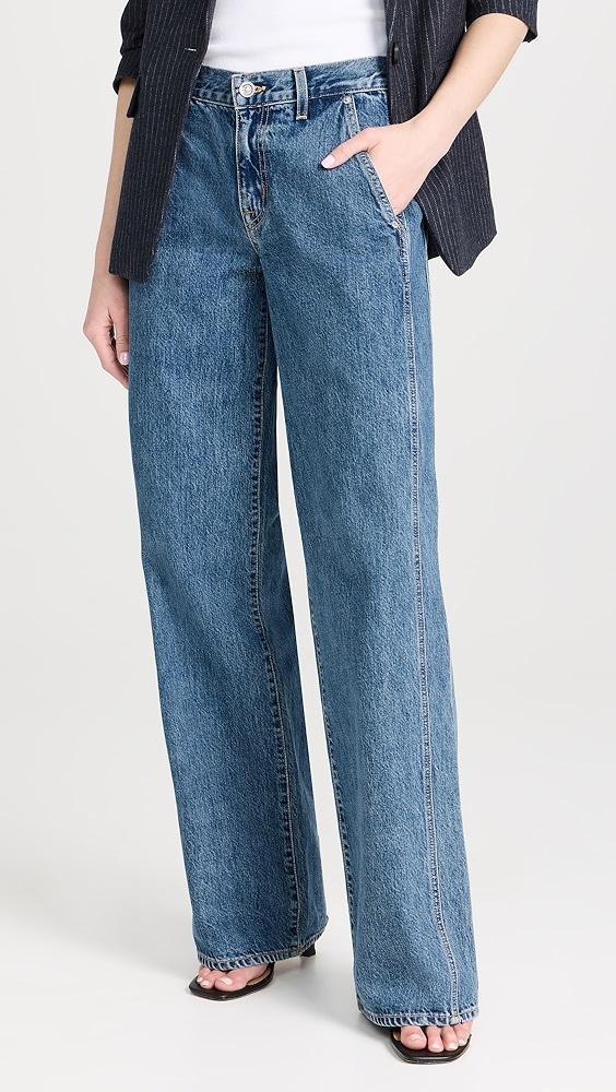 SLVRLAKE Mica Double Seam Jeans | Shopbop Product Image