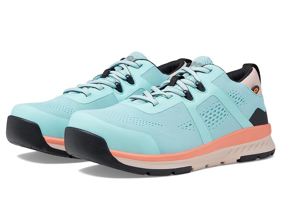 Bogs Sandstone Knit Low TR Composite Safety Toe (Light Aqua Multi) Women's Shoes Product Image