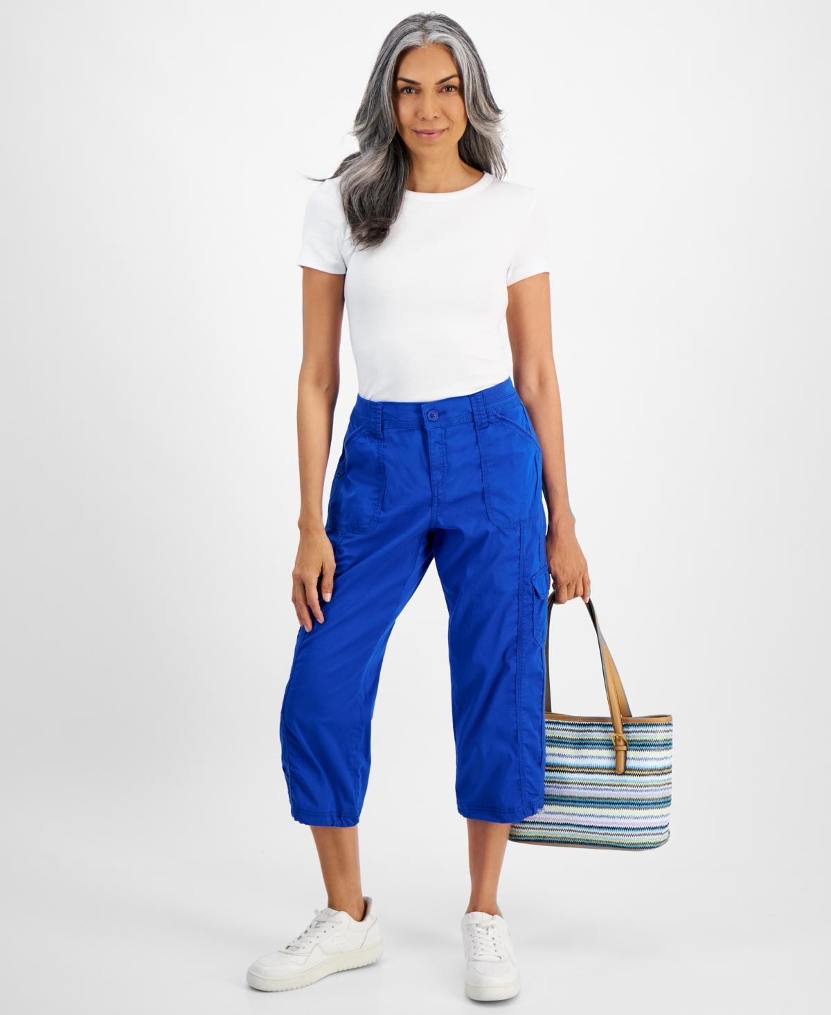 Women's Cargo Capri Pants, Created for Macy's Product Image