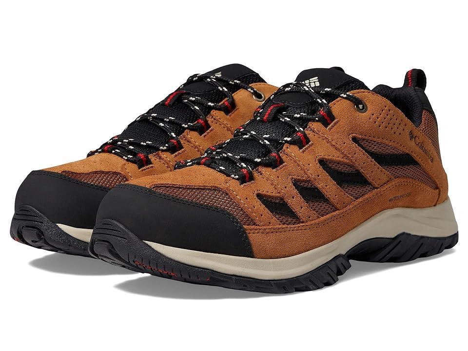 Columbia Crestwood Waterproof (Elk/Black) Men's Shoes Product Image