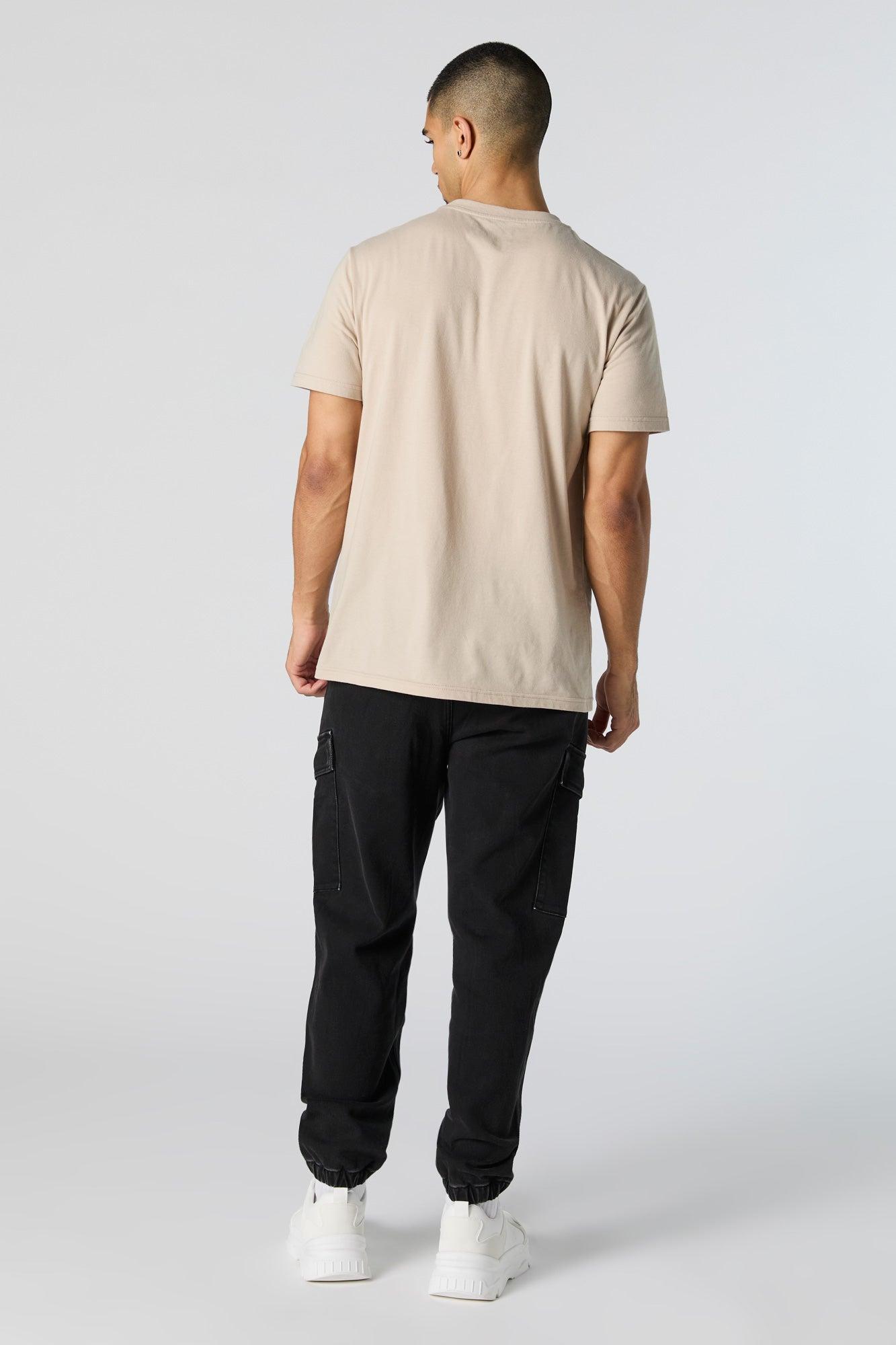 Denim Cargo Jogger Male Product Image