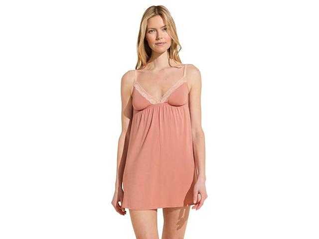 Eberjey Flora Chemise (Rouge Pink) Women's Pajama Product Image