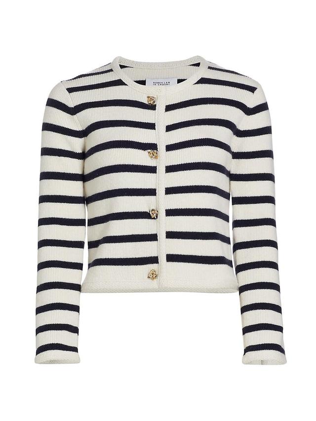 Womens Kenne Stripe Cardigan Product Image