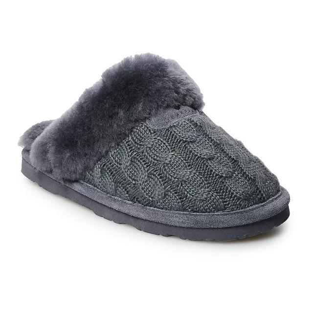 Bearpaw Effie Womens Slippers Grey Product Image