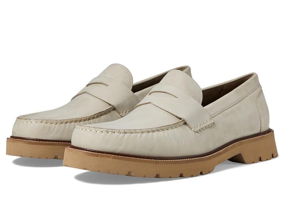 Cole Haan American Classics Penny Loafer (Silver Lining Nubuck/Dark Latte) Men's Shoes Product Image