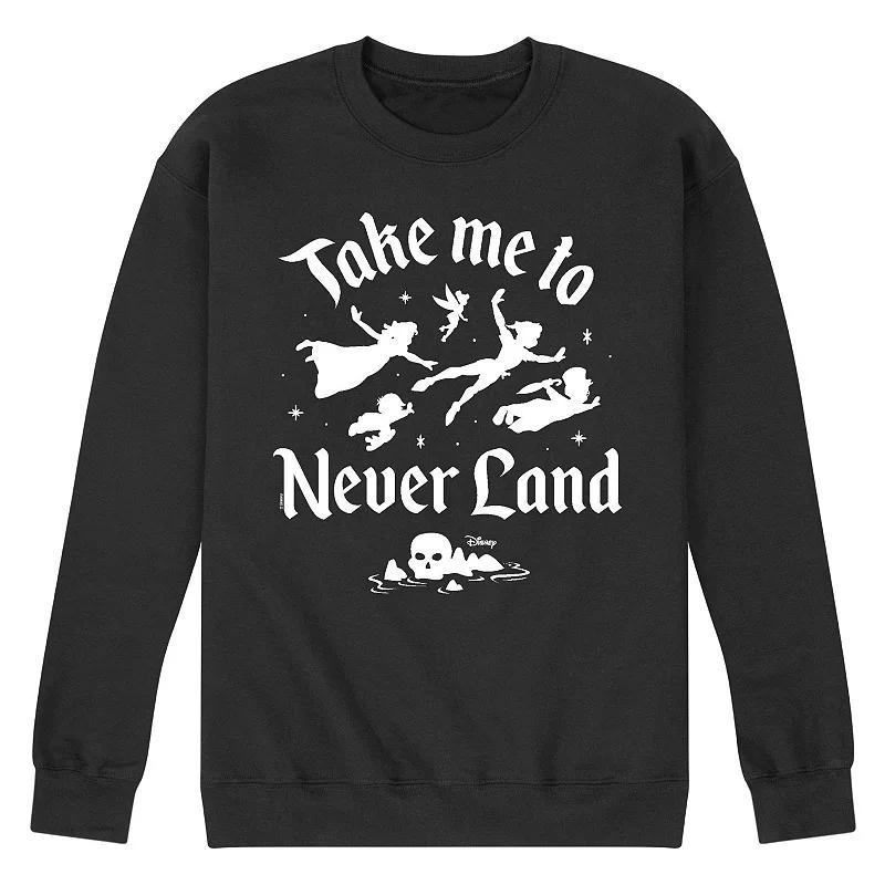 Disneys Peter Pan Mens Never Land Fleece Sweatshirt Product Image