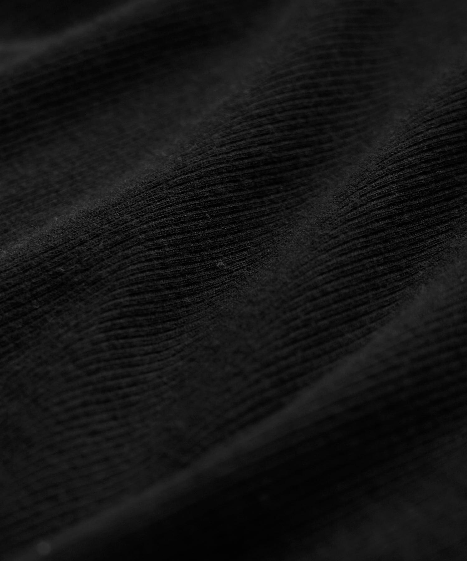 Ribbed Tank Top in Black Product Image