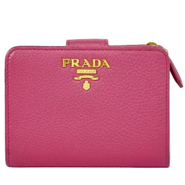 Saffiano Leather Wallet () In Pink Product Image