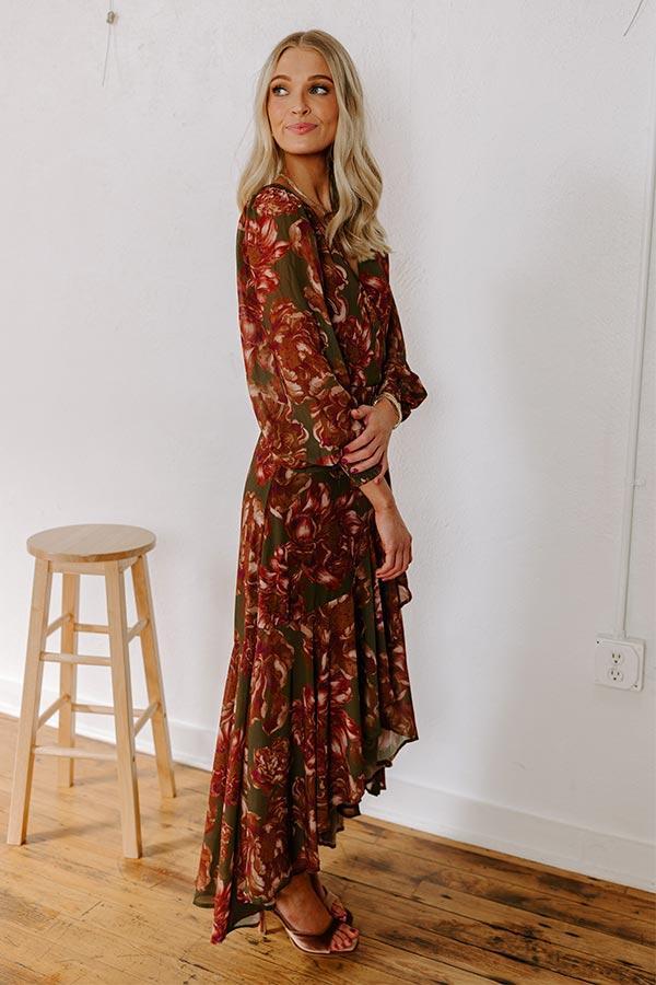 Napa Valley Ready Floral Maxi Dress Product Image