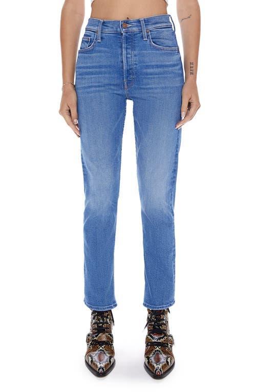 MOTHER The Tomcat High Waist Crop Straight Leg Jeans Product Image