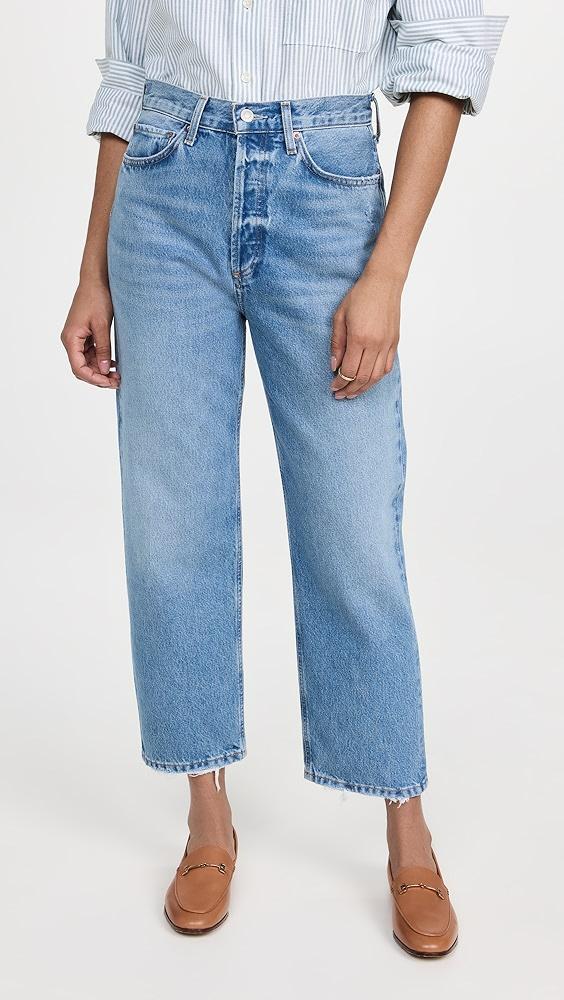 AGOLDE 90s Crop Mid Rise Straight Jeans | Shopbop Product Image