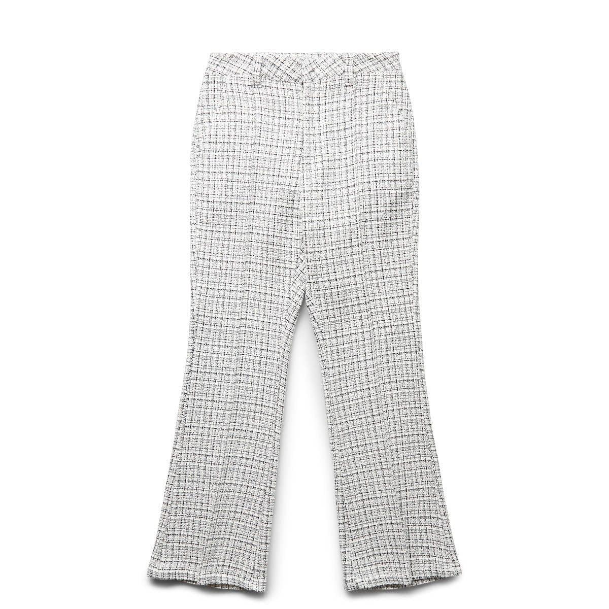 TWEED JERSEY WIDE FLARE PANTS product image