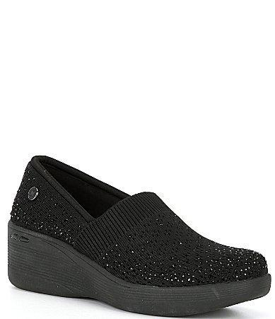 SKECHERS Martha Stewart - Pier Lite - Reflection Black) Women's Shoes Product Image