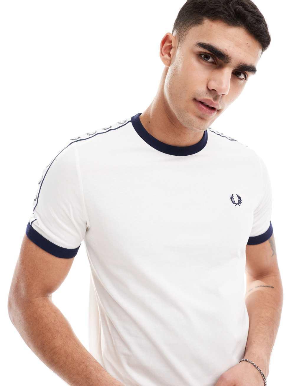 Fred Perry taped ringer t-shirt product image