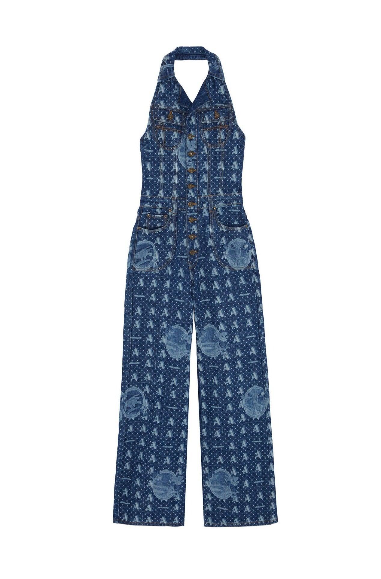 Mombasa Denim Jumpsuit Female Product Image