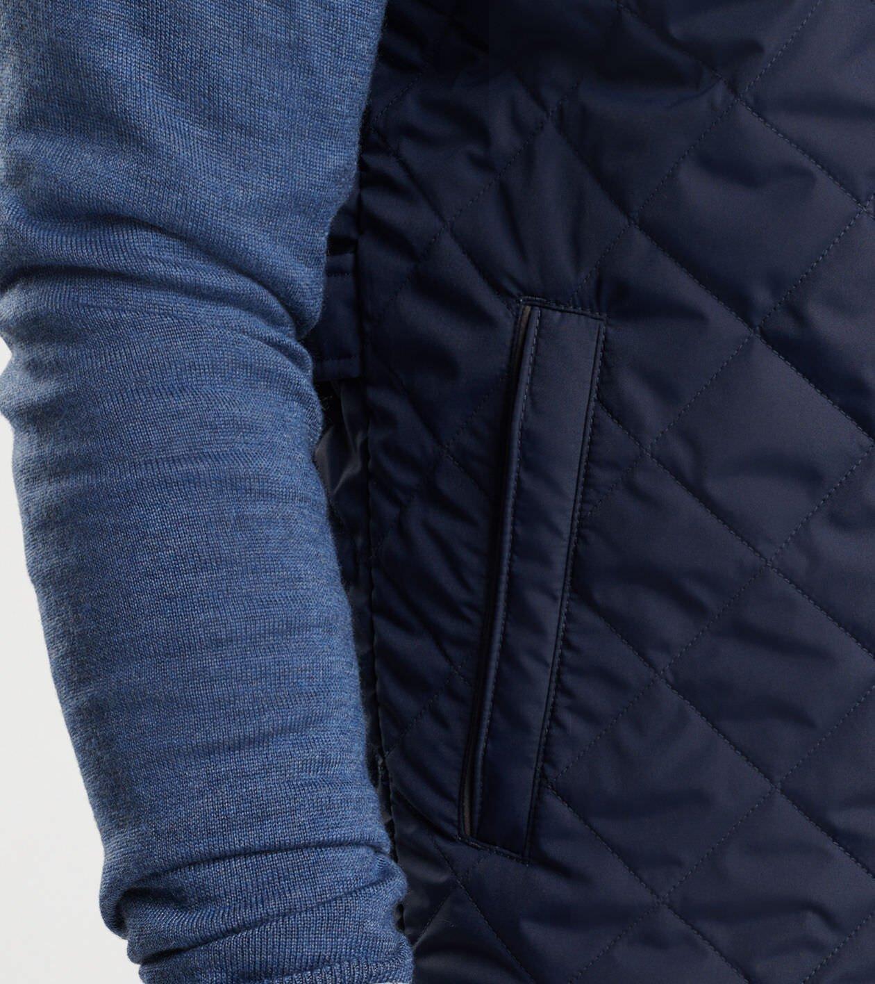 Peter Millar Mens Essex Vest | Color: Navy | Size: M Product Image