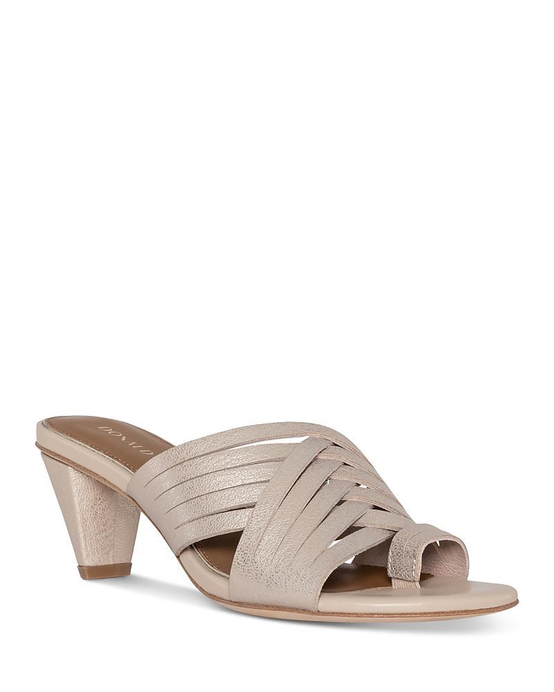 Donald Pliner Alannis Woven Leather Toe Loop Sandals Product Image