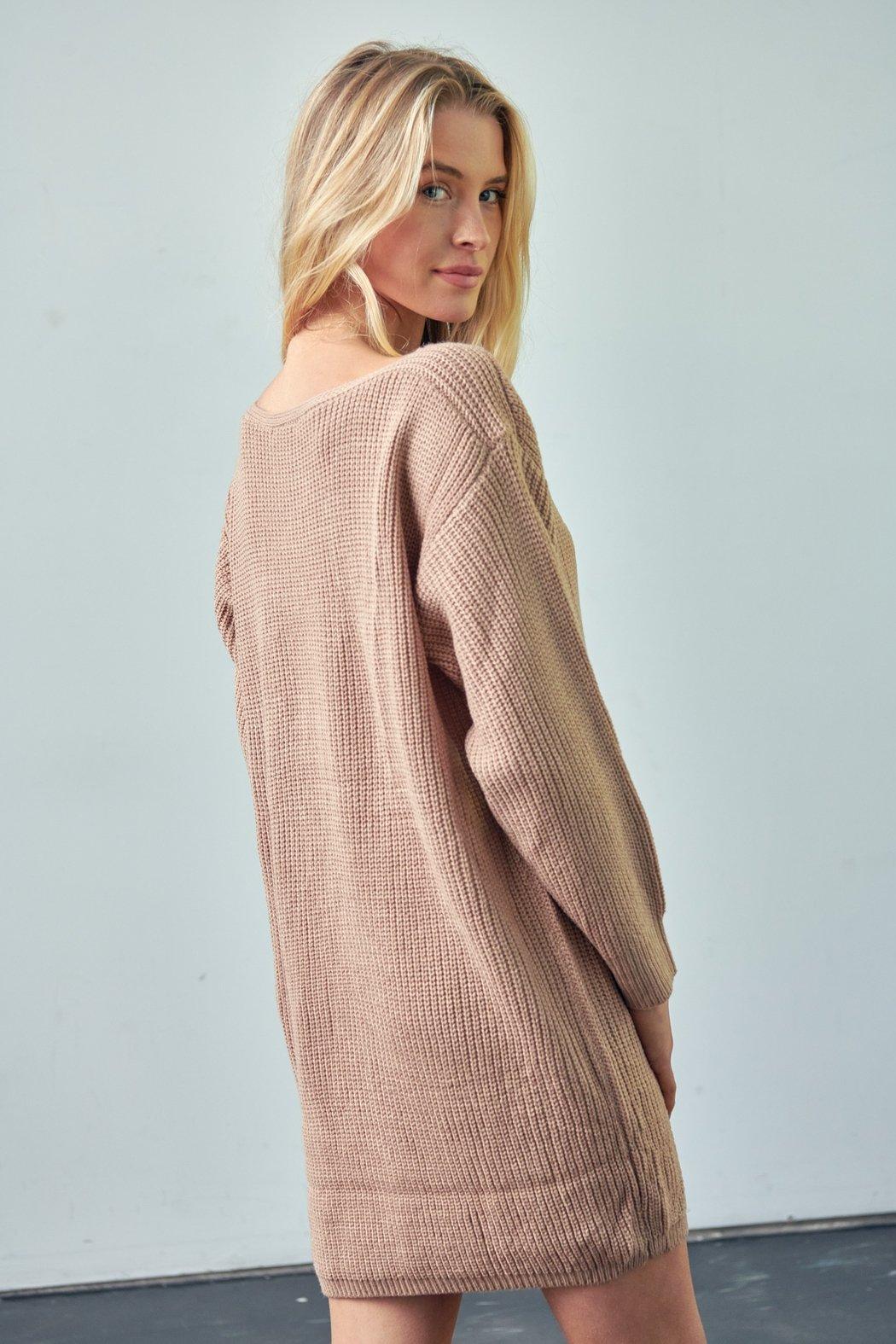 Knit Sweater Dress product image