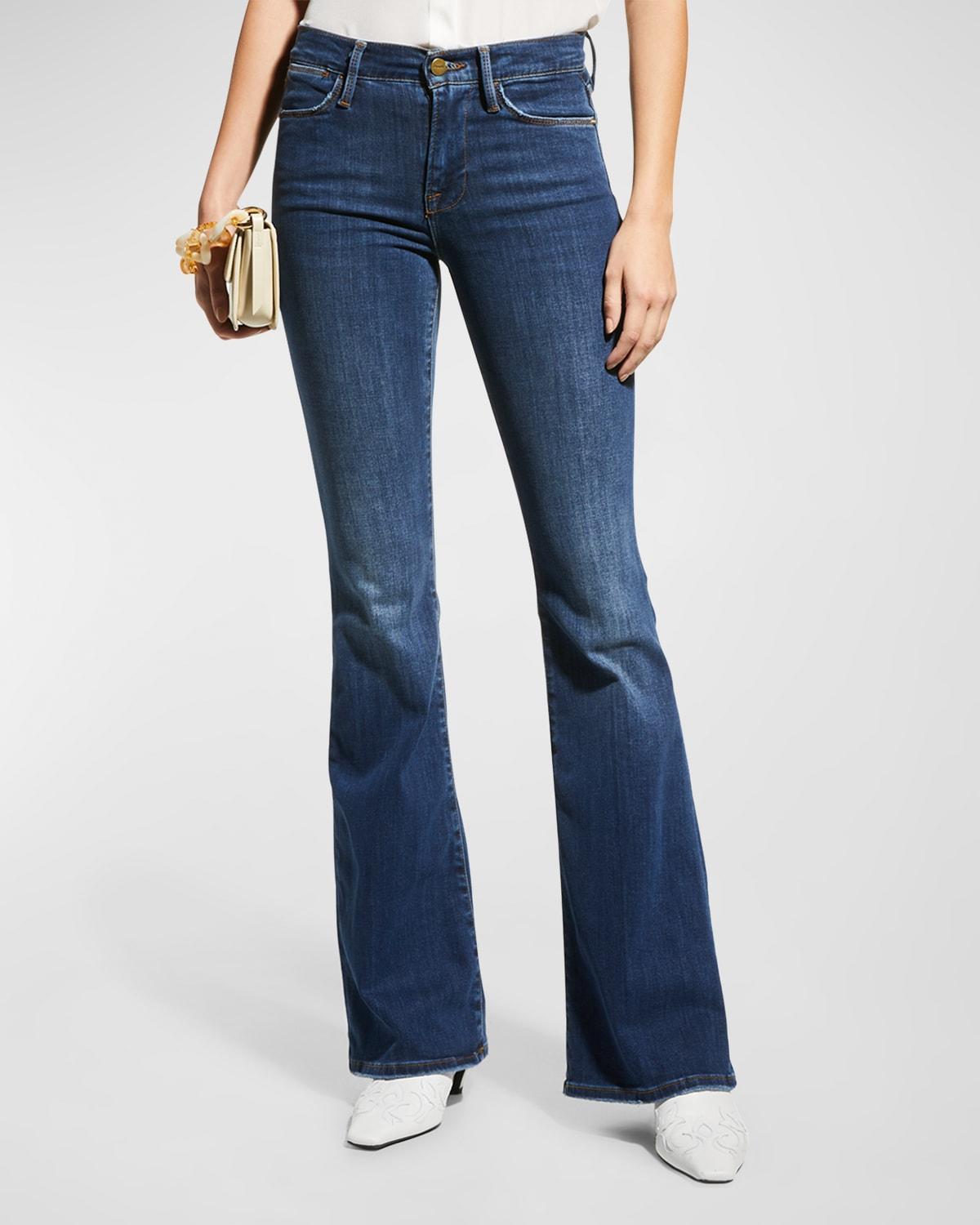 Womens Le High Flare Jeans Product Image