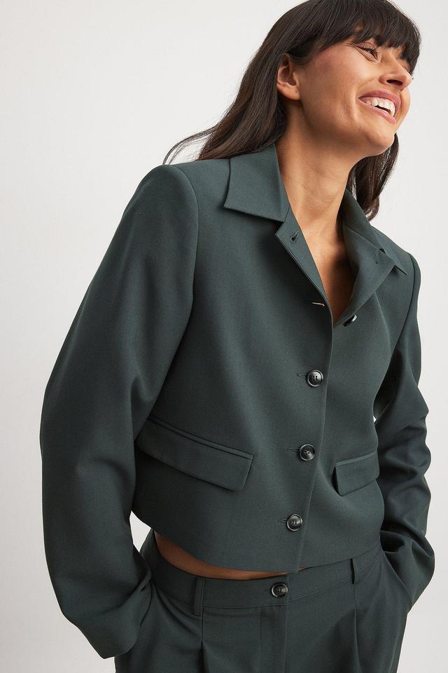 Oversized Short Blazer Product Image