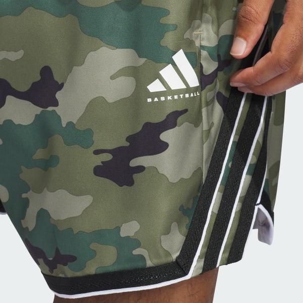 ADIDAS CRAZY LITE CAMO AOP SHORTS Product Image