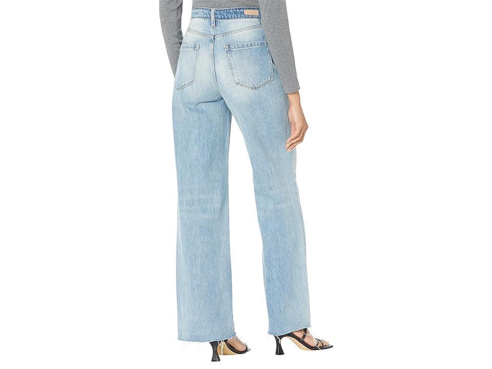 Blank NYC Franklin Jeans - Sustainable Denim Wide Leg Five-Pocket in Gone Rouge (Gone Rouge) Women's Jeans Product Image