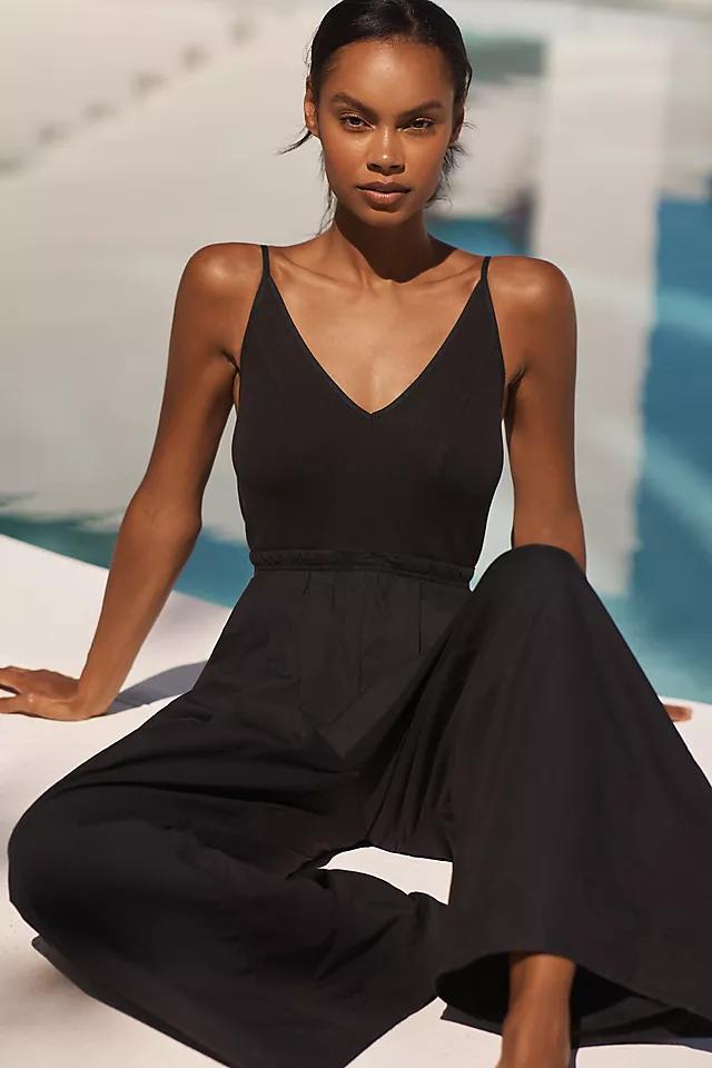 By Anthropologie High Tide Wide-Leg Jumpsuit Product Image