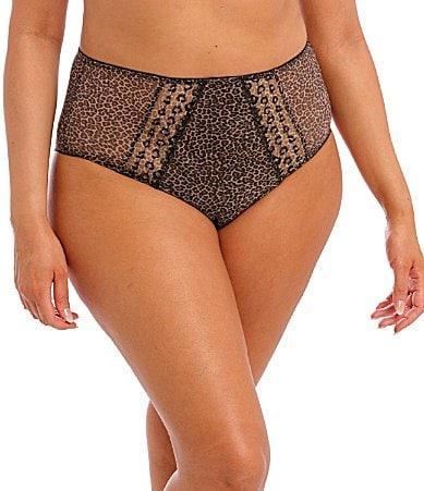 Elomi Matilda Leopard Print Full Brief Panty Product Image