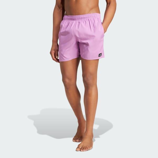 Solid CLX Short-Length Swim Shorts Product Image