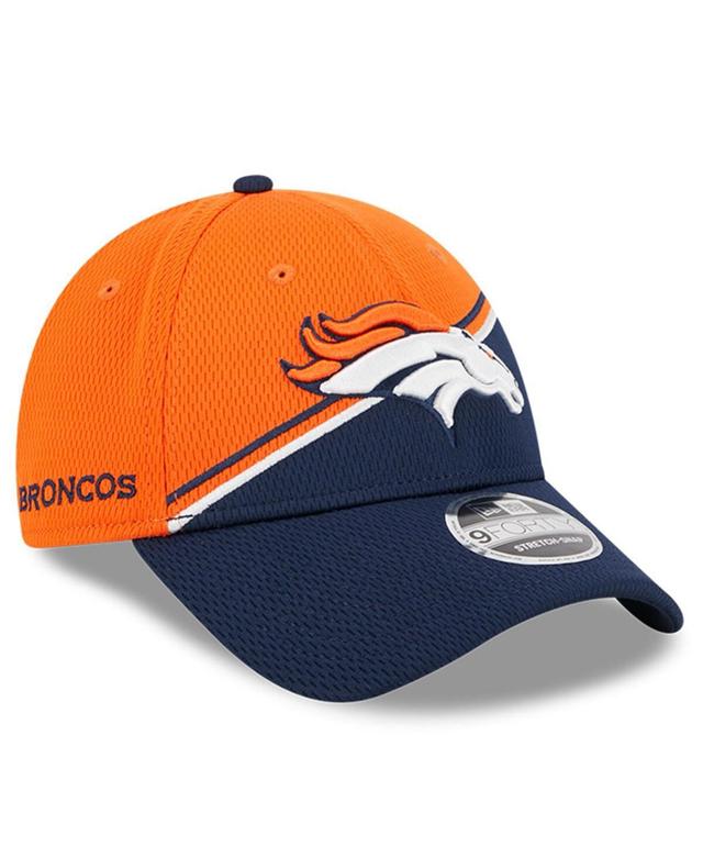 Mens New Era /Navy Denver Broncos 2023 Sideline 9FORTY Adjustable Hat Product Image