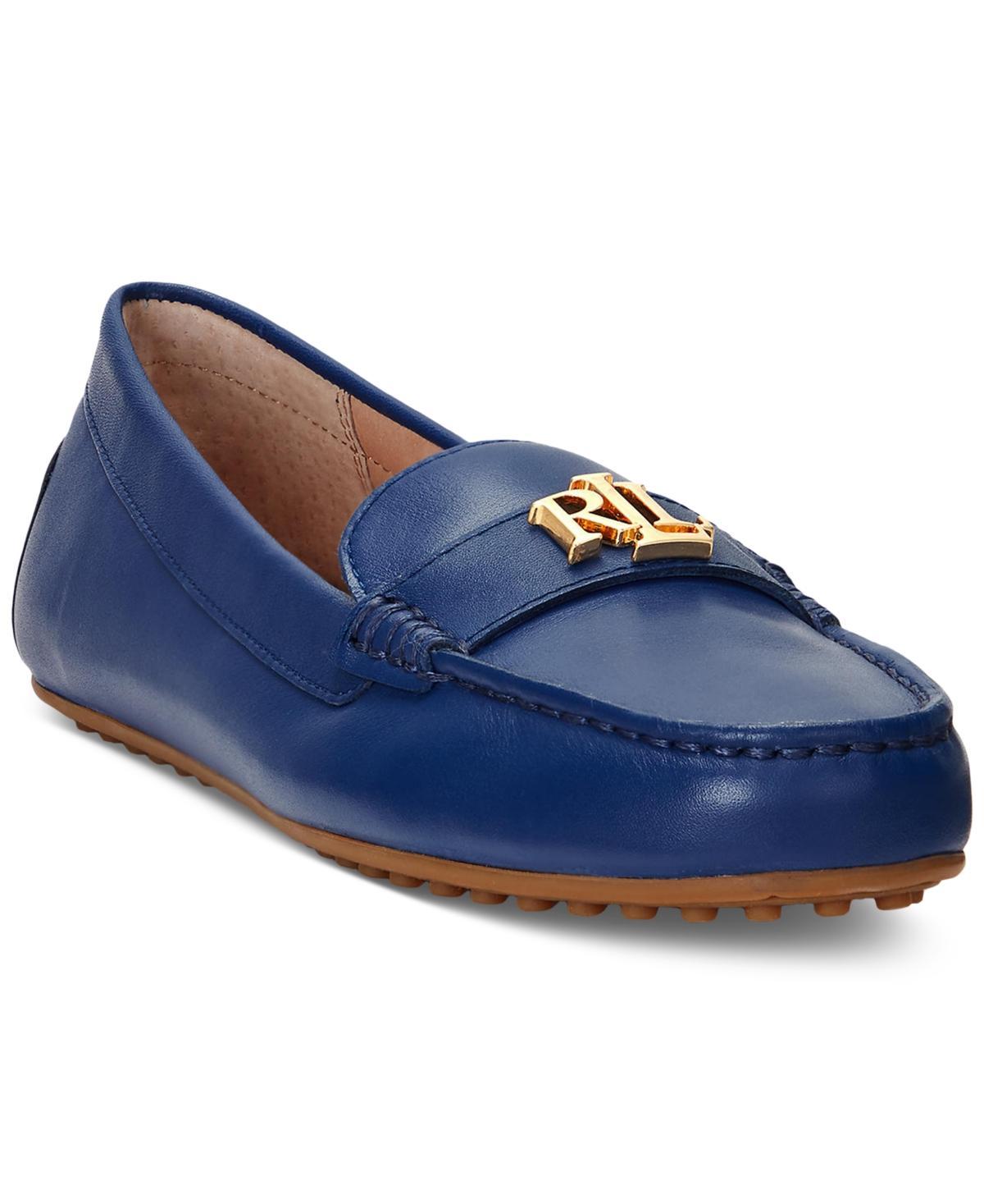 Lauren Ralph Lauren Womens Barnsbury Slip-On Driver Loafer Flats Product Image