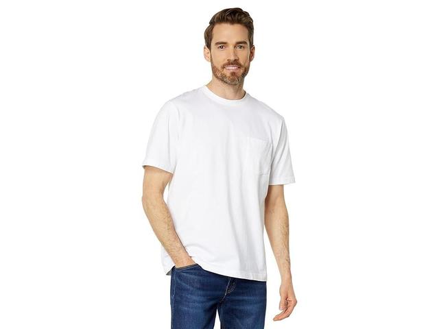 L.L.Bean Carefree Unshrinkable Tee with Pocket Short Sleeve Men's Clothing Product Image