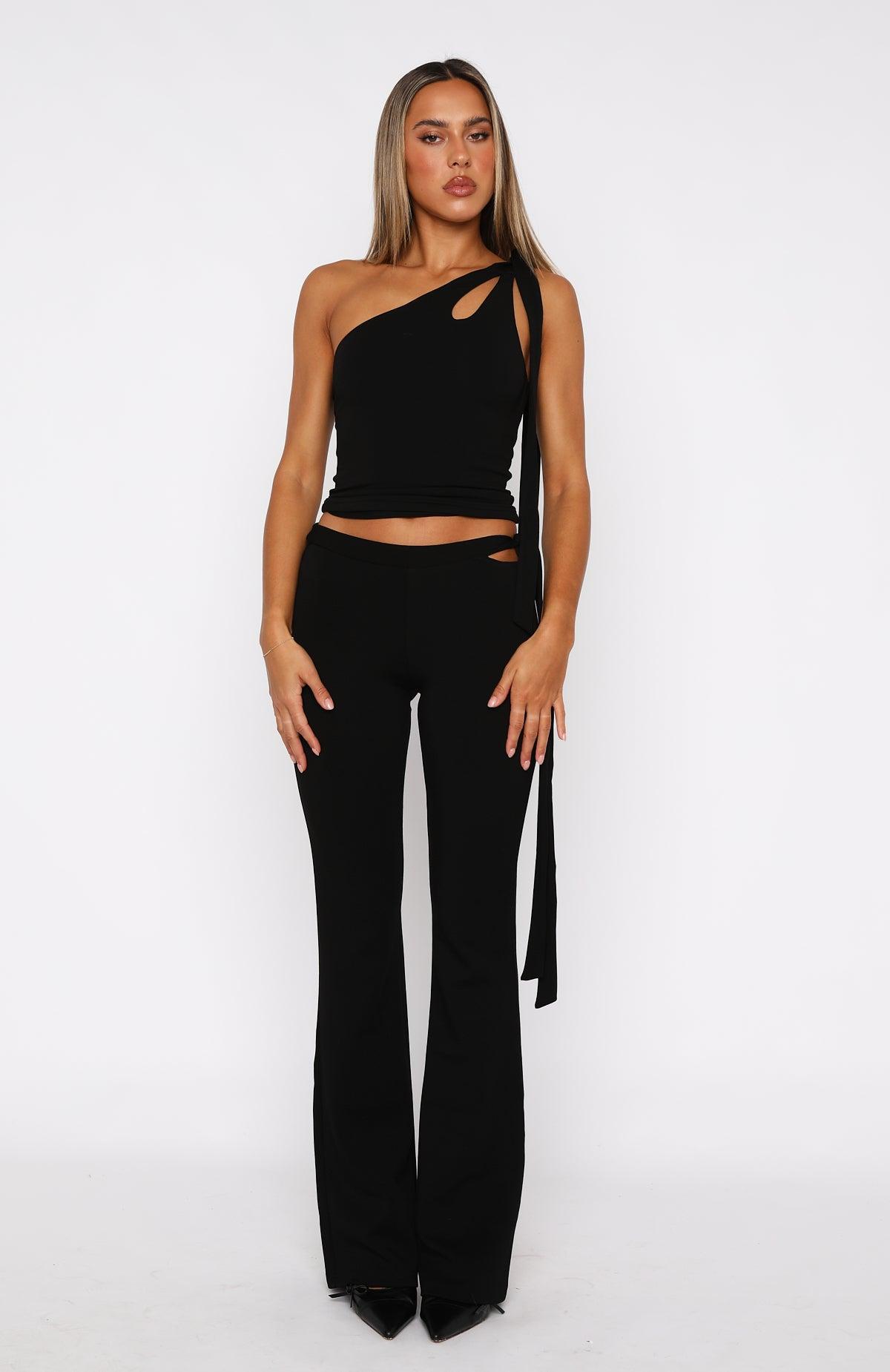 Reckless Romance Pants Black Product Image